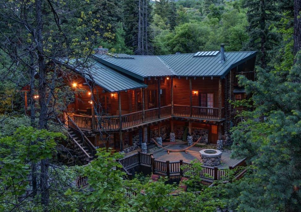 Log Cabin On The Stream Sundance, Utah מראה חיצוני תמונה