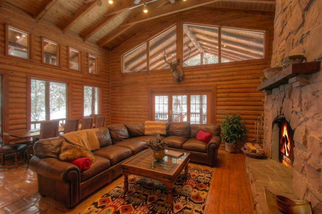 Log Cabin On The Stream Sundance, Utah מראה חיצוני תמונה
