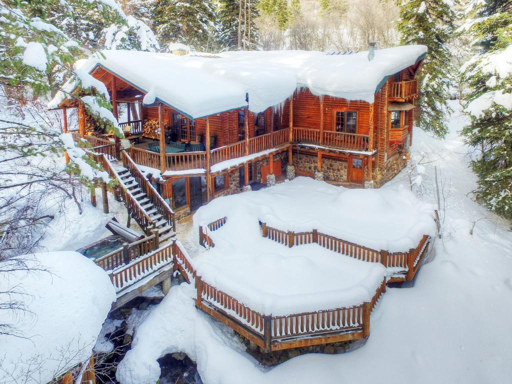 Log Cabin On The Stream Sundance, Utah מראה חיצוני תמונה
